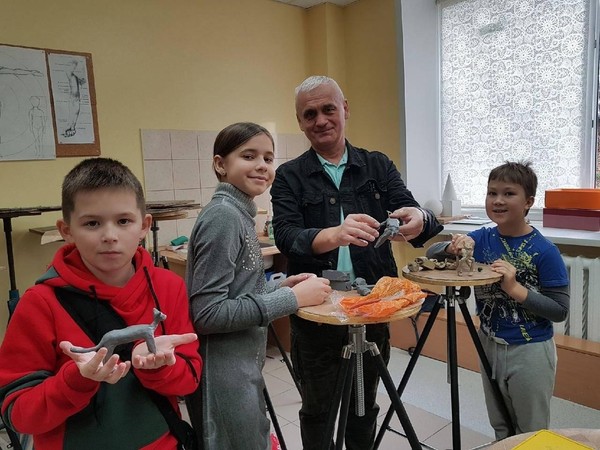 Мастер-класс по лепке