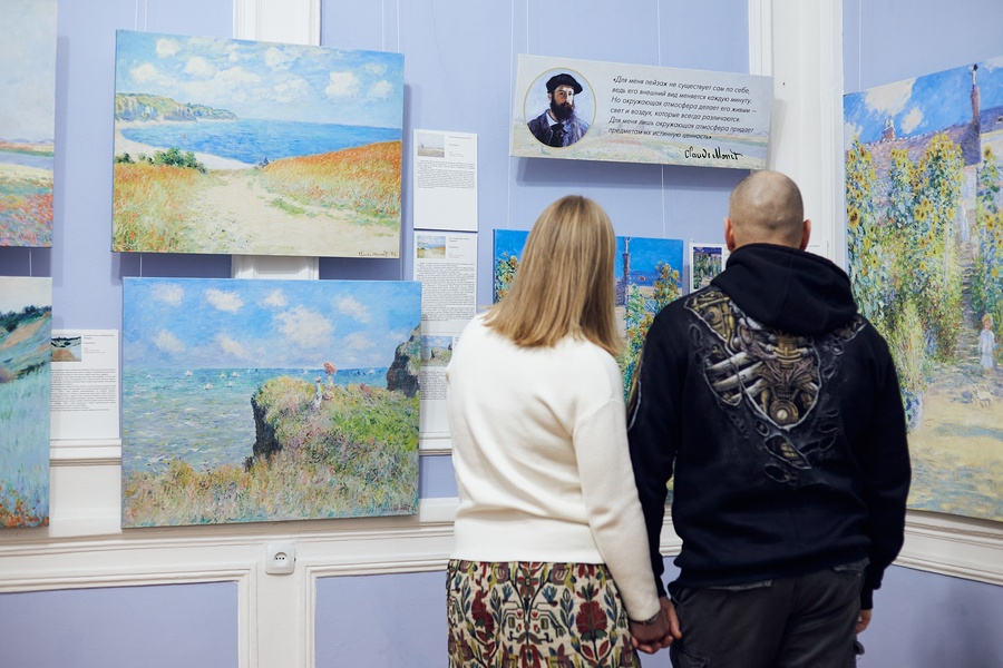 Выставка репродукций картин «Клод Моне. Магия воды и света»