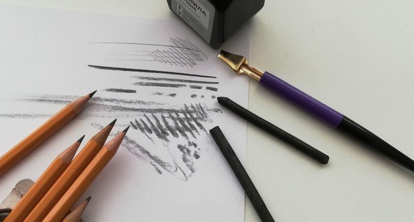 Мастер-класс «Рисунок углем»