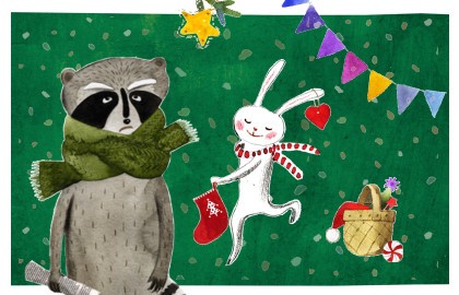 Заяц, Фрося и Енот