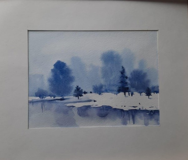 Мастер-класс «Пейзажи коллекции: А. К. Саврасов. «Иней»