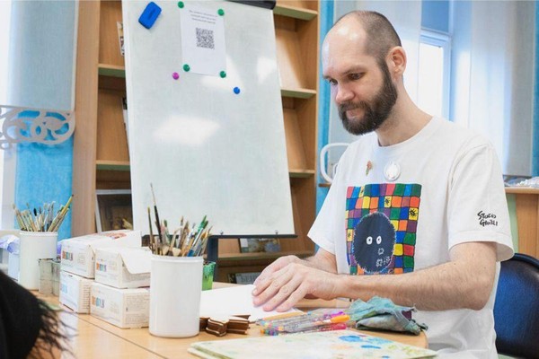 Занятие «Основы живописи гуашью и маслом»