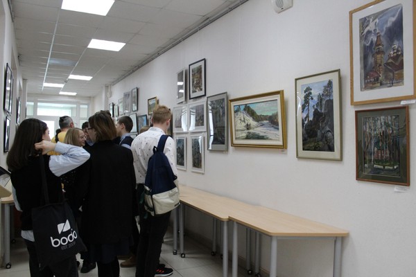 Открытие художественной выставки «Притяжение Байкала»