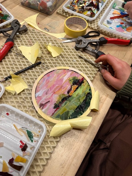 Мастер-классы по мозаике на свободную тему