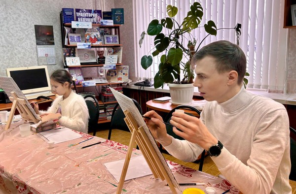 Мастер класс по рисованию «Силуэты»