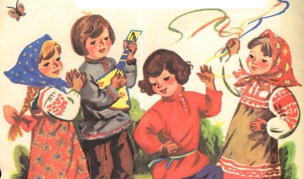 В хороводе были мы