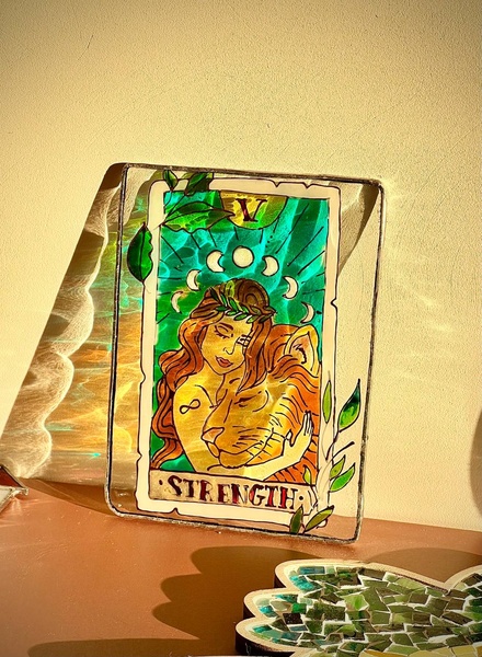 Мастер-класс «Картина на стекле витражными красками»