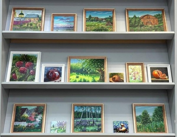 Выставка картин Натальи Сочковой «Пейзажи Родины моей»