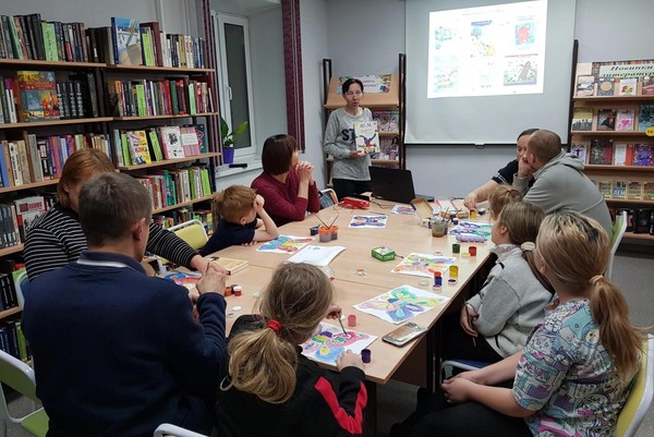 Творческое занятие «Читаем и мастерим с мамой»