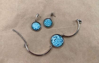 Мастер-класс по созданию комплекта ювелирных украшений в технике «горячая эмаль»