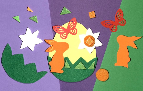 Мастер-класс «Весенняя полянка»