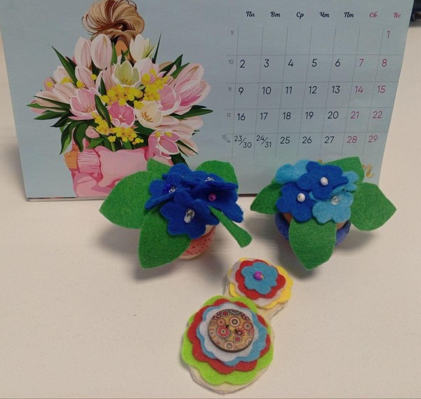 Мастер–класс «Цветы к 8 марта»