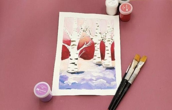 Мастер-класс «Русские березки»