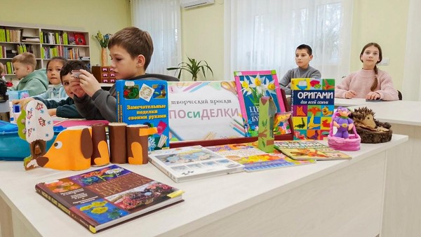 Творческий час «Котёнок с клубочком: объёмная аппликация»