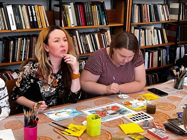 Арт-час «Весеннее настроение»