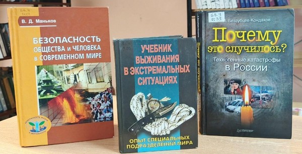 Тематическая полка «Азбука безопасности для каждого»