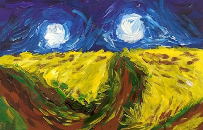 Эмоции мазком импасто Ван Гога