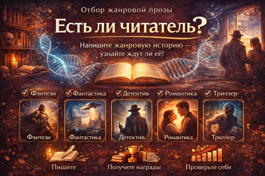 Литературный конкурс «Есть ли читатель?»