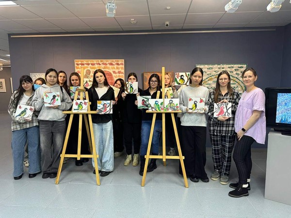 Мастер-класс «Живопись на холсте»