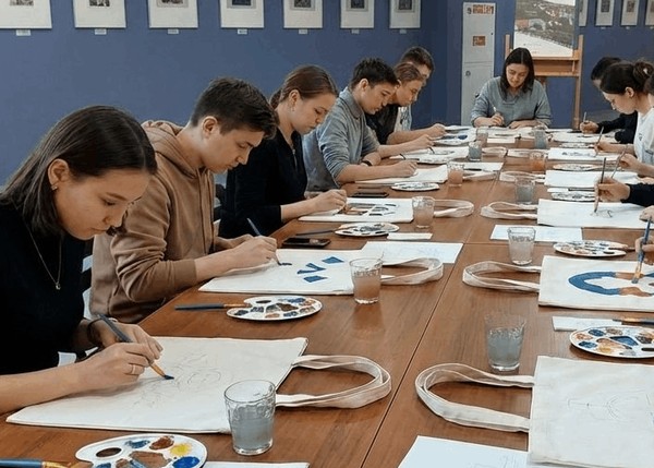 Мастер-класс «Роспись шопера»