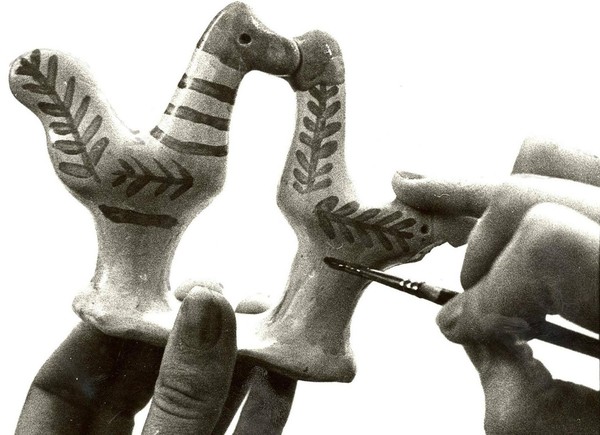 Витруальная выставка «Маленькое солнце» из глины»