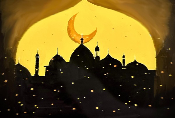 Мастер-класс «Интерьерная картина на Рамадан»