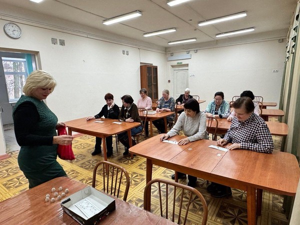 Игротека на столе тактильный интерактив в рамках программы Активное долголетие