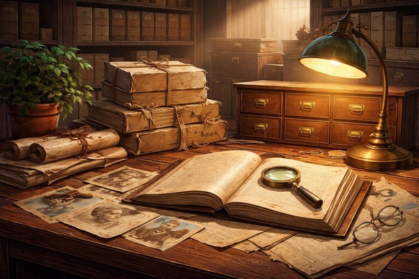 Выставка «Дом-музей В. И. Ленина. Архив»