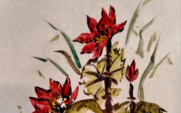 Музейное занятие «Китайская живопись. Лотос»