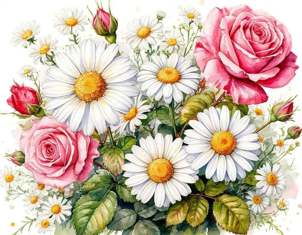 Литературная игра «Сказка о розе и ромашке»