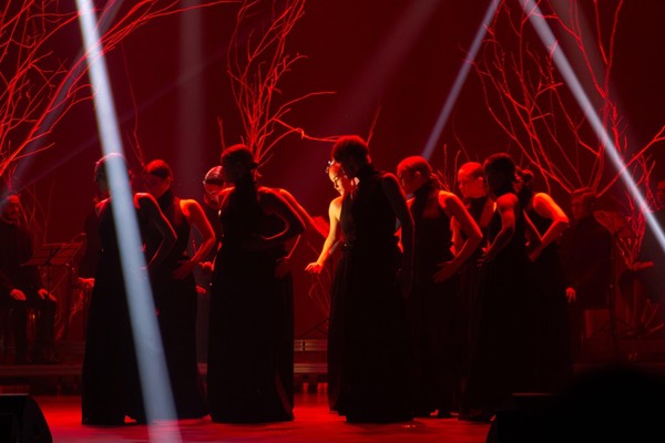 Одноактный пластический спектакль в двух действиях «Грачи прилетели»