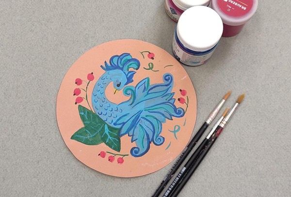 Мастер-класс «Синяя птица»