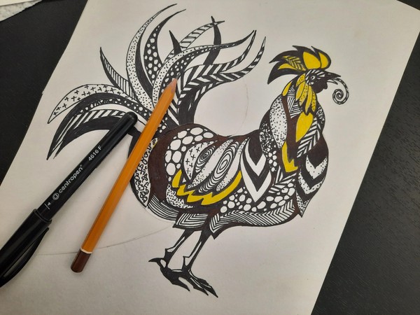 Музейное занятие «Зенарт. Петух (по мотивам работ В. И. Шевченко)»