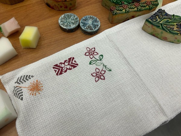 Мастер-класс «Весенняя набойка»