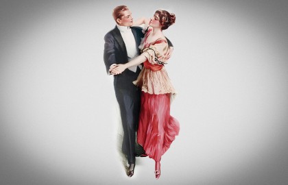 Танцевальный вечер во дворце