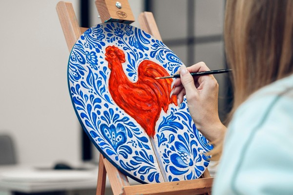 Интерактивное занятие «Живопись акрилом. Леденец»