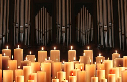 Бах и немецкие романтики: орган при свечах