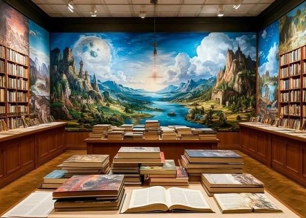 Выставка-портрет «Фантазии Александра Беляева»