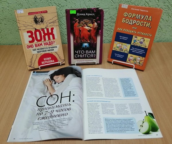 Познавательный час«Великая сила сна»