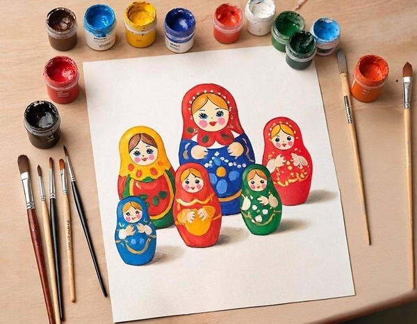 Интерактивное занятие «Матрешка»