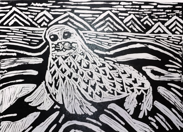 Выставка работ «Линогравюра»