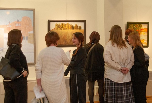 Творческая встреча с художниками на выставке ЙОХУ