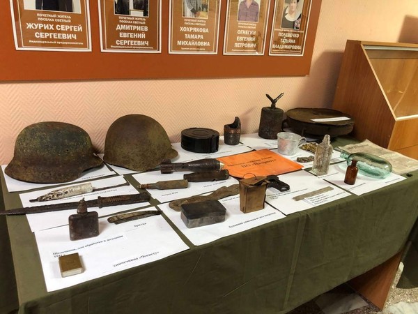 Экспозиция военных артефактов «Эхо войны»