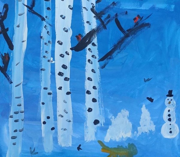 Виртуальная выставка «Зимний лес»