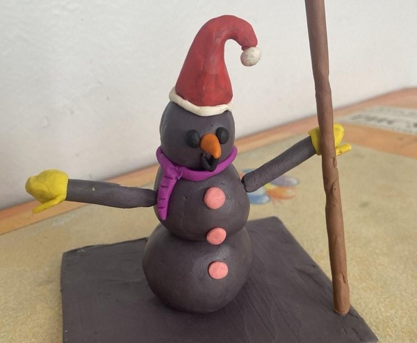 Виртуальная выставка «Скульптура. Снеговик»