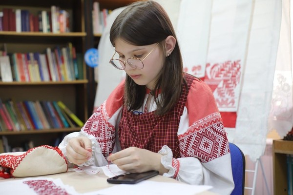 Занятие «Бабушкин клубок»