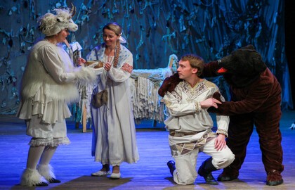 Сказ о доброй Марьюшке, храбром Иванушке и злой Бабе-Яге