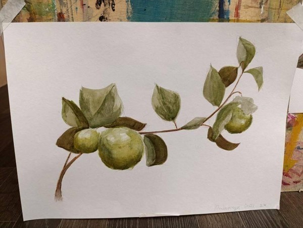 Мастер-класс «Ботаническая акварель»