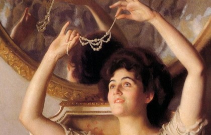 Женщина, мода, ювелирное искусство эпохи модерна