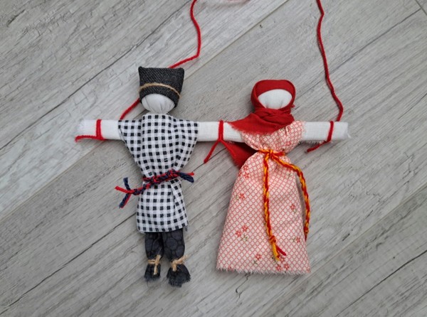 Мастер-класс по лоскутной кукле «Неразлучники»